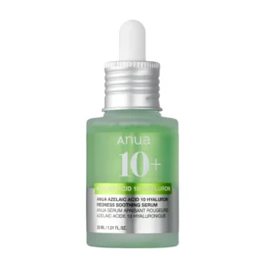 Anua Azelaic Acid 10 + Hyaluron Redness Soothing Serum - Gyulladáscsökkentő Szérum Azelainsavval 30ml