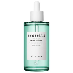 SKIN1004 - Madagascar Centella Tea-Trica Relief Ampoule - Bőrnyugtató Szérum Pattanásos Bőrre - 100ml