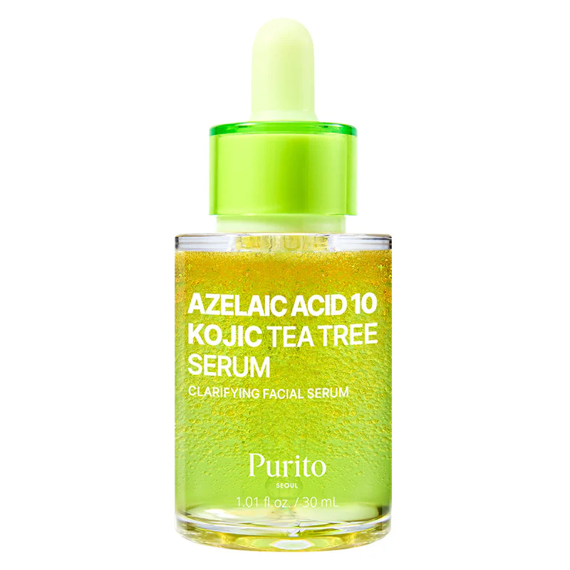 Purito Seoul Azelaic Acid 10 Kojic Tea Tree Serum – Pattanások Elleni Szérum 30ml