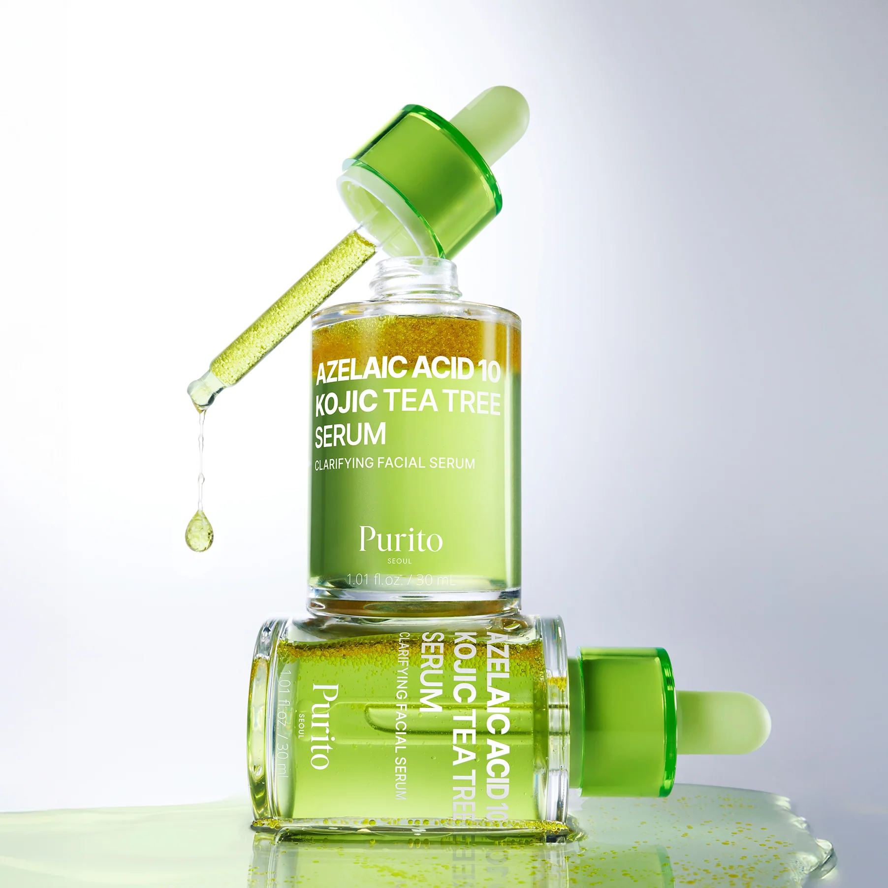 Purito Seoul Azelaic Acid 10 Kojic Tea Tree Serum – Pattanások Elleni Szérum 30ml - Image 2