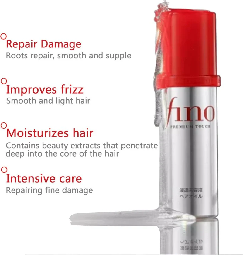 4901872471997-5 Shiseido Fino Premium Touch Hair Oil 70 ml – Tápláló Hajolaj Száraz és Sérült Hajra - Image 3
