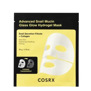 COSRX - Advanced Snail Mucin Glass Glow Hydrogel Mask - Hidrogél maszk - 1db