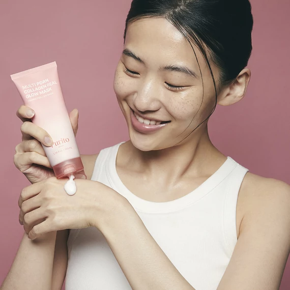 Purito Seoul Multi PDRN Collagen Real Glow Mask – Regeneráló Filmmaszk 100ml - Image 2